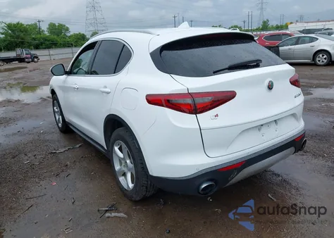 2019 Alfa Romeo Stelvio Awd z USA, uszkodzony, nr VIN ZASPAKAN6K7C73740